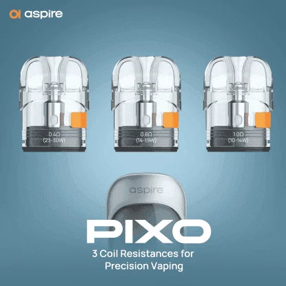 ASPIRE PIXO霧克斯煙彈空倉官網